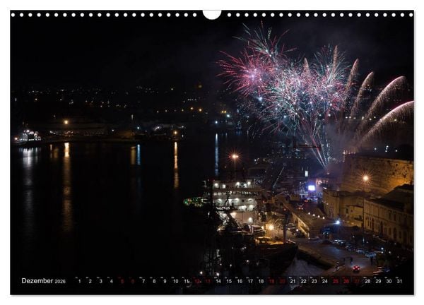Produktbild: Valletta - Morbide Sch&ouml;nheit im Mittelmeer (Wandkalender 2026 DIN A3 quer), CALVENDO Monatskalender