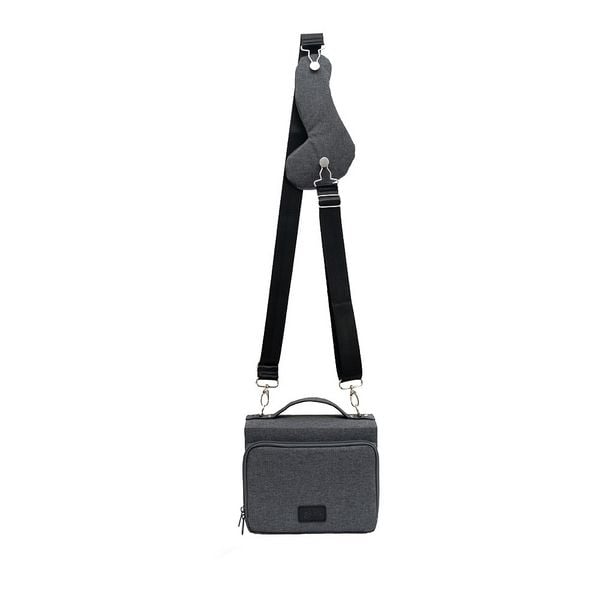 Produktbild: SKIN Tasche VEGAN Gr. L (Habersack) stahl-grau