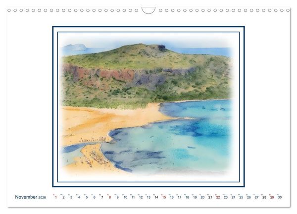 Produktbild: Urlaubsparadies Griechenland (Wandkalender 2026 DIN A3 quer), CALVENDO Monatskalender