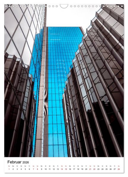 Produktbild: London Financial District (Wandkalender 2026 DIN A3 hoch), CALVENDO Monatskalender