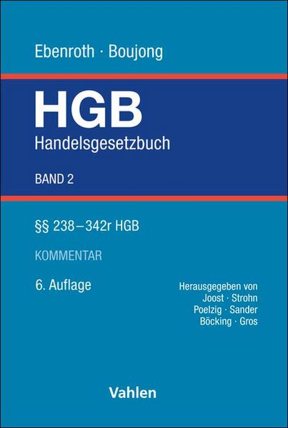 Produktbild: Handelsgesetzbuch Bd. 2: &sect;&sect; 238-342r