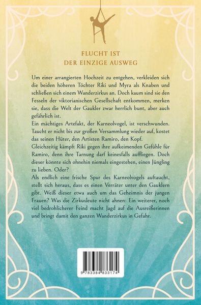 Produktbild: Der Wanderzirkus - Viktorianische Adventure-Romance im Zirkusmillieu um zwei mutige junge Frauen, die als Jungs verkleidet mit einem Zirkus fliehen