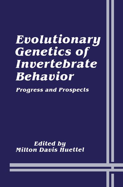 Produktbild: Evolutionary Genetics of Invertebrate Behavior