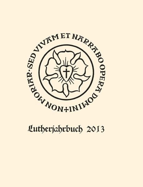 Produktbild: Lutherjahrbuch 80. Jahrgang 2013