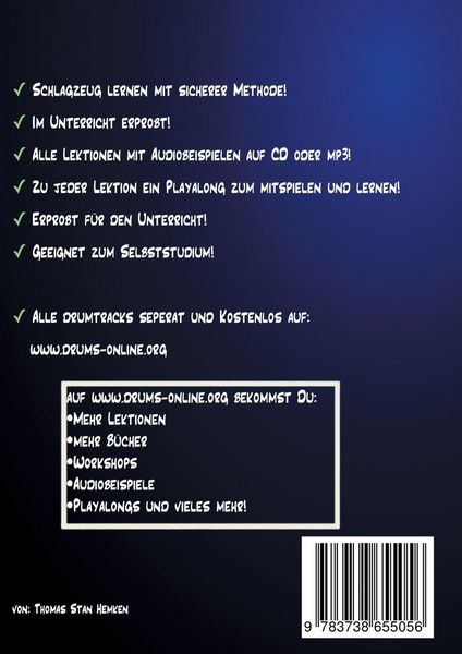 Produktbild: Dein Weg zum erfolgreichen Drummer Band 1