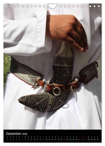 Produktbild: OMAN (Wandkalender 2026 DIN A4 hoch), CALVENDO Monatskalender