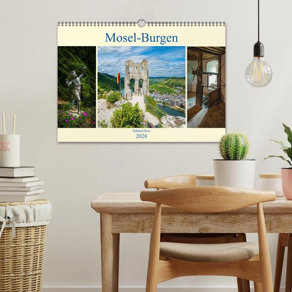Produktbild: Mosel-Burgen (Wandkalender 2026 DIN A3 quer), CALVENDO Monatskalender