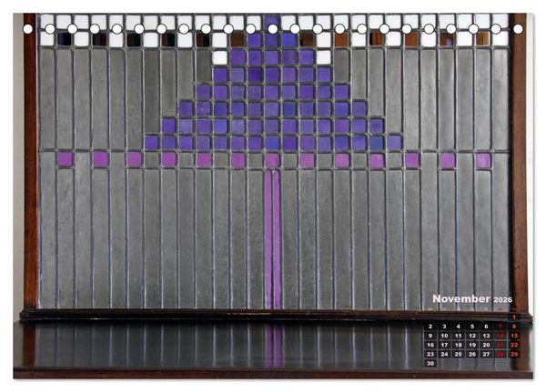Produktbild: ArtDeco by Charles Rennie Mackintosh (Tischkalender 2026 DIN A5 quer), CALVENDO Monatskalender