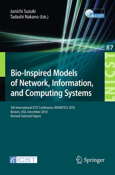 Produktbild: Bio-Inspired Models of Network, Information, and Computing Systems