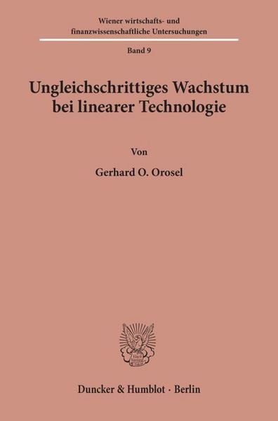 Produktbild: Ungleichschrittiges Wachstum bei linearer Technologie.