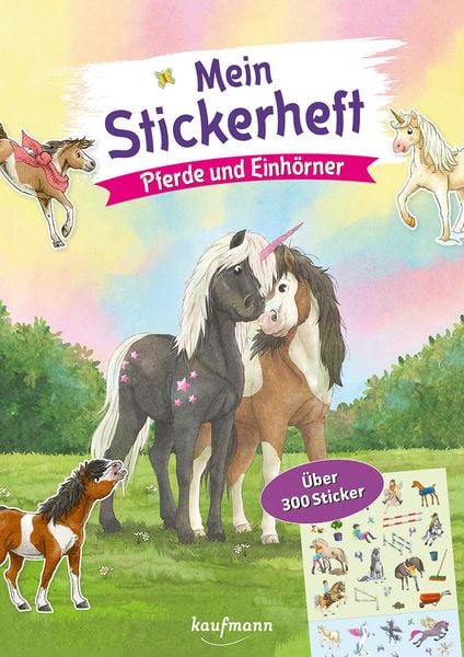 Produktbild: Mein Stickerheft - Pferde und Einh&ouml;rner