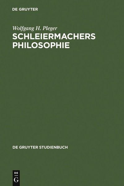 Produktbild: Schleiermachers Philosophie