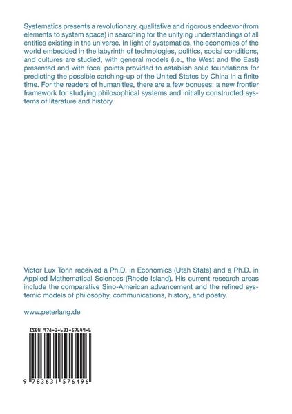 Produktbild: Systematics and the Economics of Culture