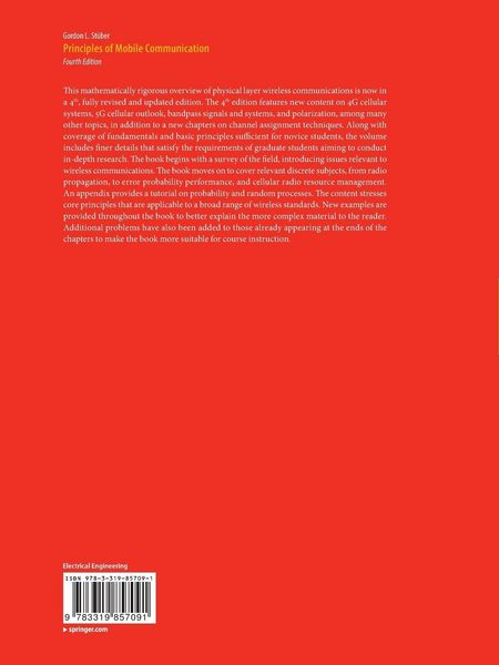 Produktbild: Principles of Mobile Communication