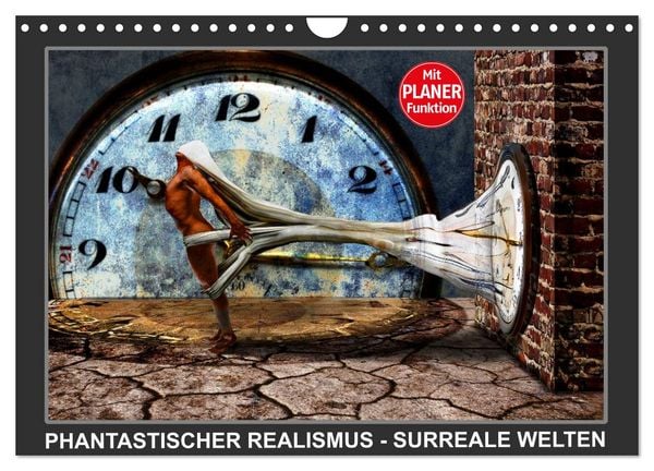 Produktbild: PHANTASTISCHER REALISMUS - SURREALE WELTEN (Wandkalender 2026 DIN A4 quer), CALVENDO Monatskalender
