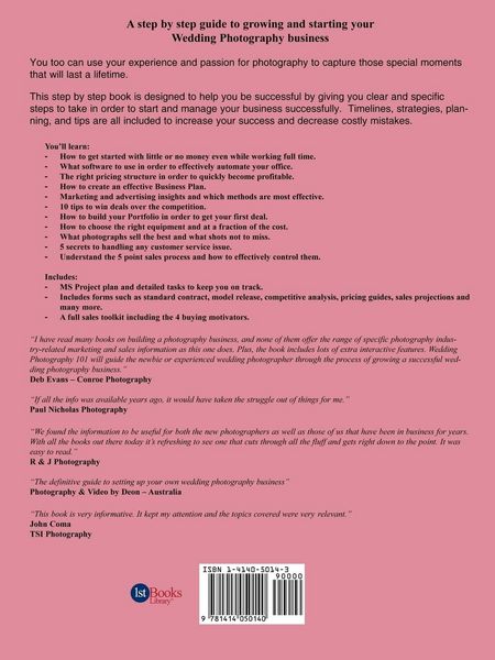 Produktbild: Wedding Photography 101