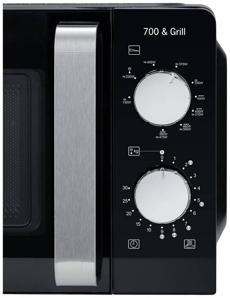 Produktbild: Severin 7781 Mikrowelle Schwarz 700W Timerfunktion, Grillfunktion