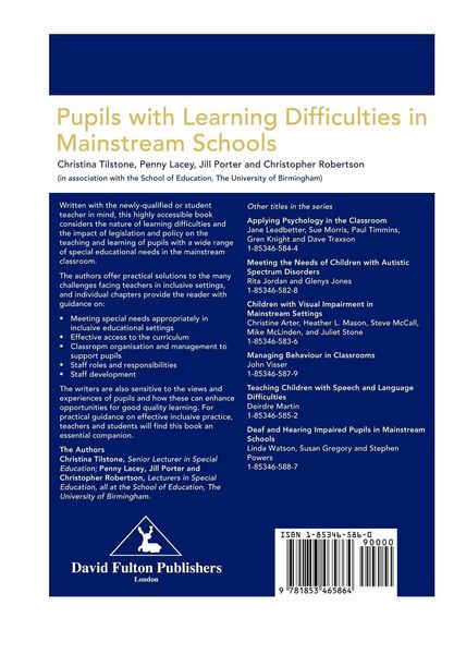 Produktbild: Pupils with Learning Difficulties in Mainstream Schools