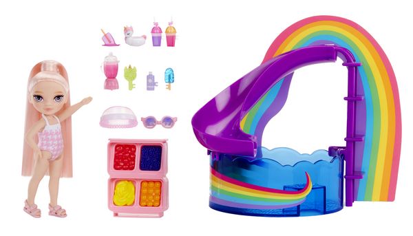 Produktbild: Rainbow High Little Pool Day with Blush Playset
