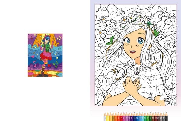 Produktbild: Malen nach Zahlen Manga