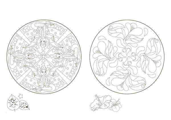 Produktbild: Ich male Mandalas aus. Mandalablock f&uuml;r Kindergarten und Vorschule