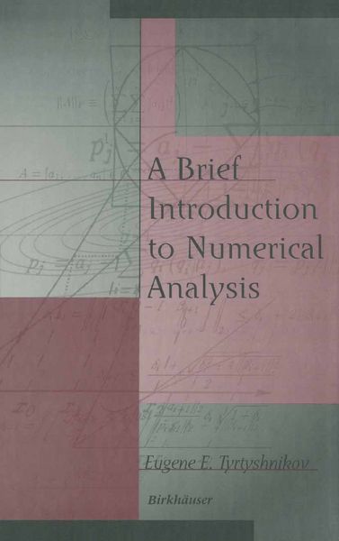 Produktbild: A Brief Introduction to Numerical Analysis