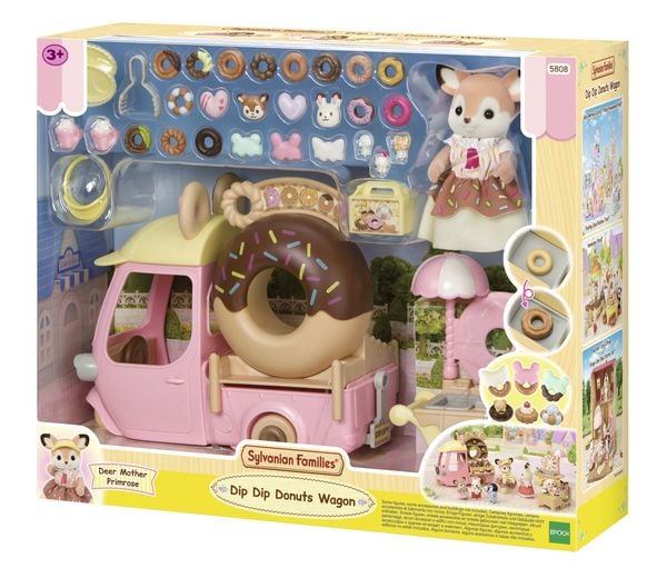 Produktbild: Sylvanian Families 5808 - Donutwagen mit Figur