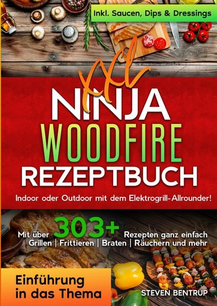 Produktbild: XXL Ninja Woodfire Rezeptbuch