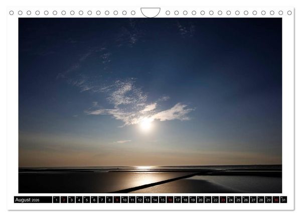 Produktbild: Nordsee & Ostsee (Wandkalender 2026 DIN A4 quer), CALVENDO Monatskalender