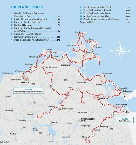 Produktbild: Entdeckertouren mit dem Wohnmobil Mecklenburg-Vorpommern Der Osten