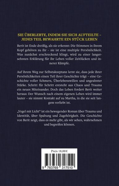 Produktbild: Vogel mit Licht