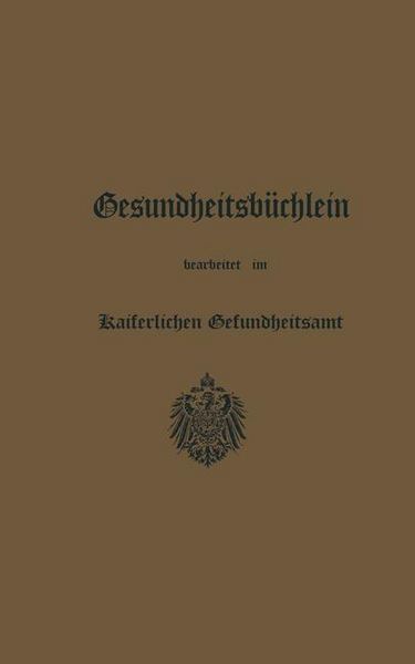 Produktbild: Gesundheitsb&uuml;chlein