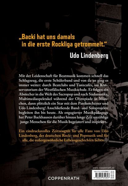 Produktbild: Peter Backhausen - Drums, Rock'n'Roll & Panikorchester