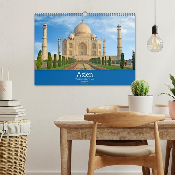 Produktbild: Asien von Orient bis Fernost (Wandkalender 2026 DIN A3 quer), CALVENDO Monatskalender