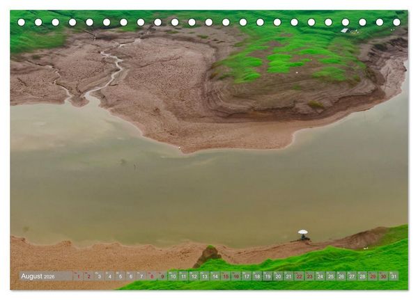 Produktbild: neunziggrad I photoart: china (Tischkalender 2026 DIN A5 quer), CALVENDO Monatskalender