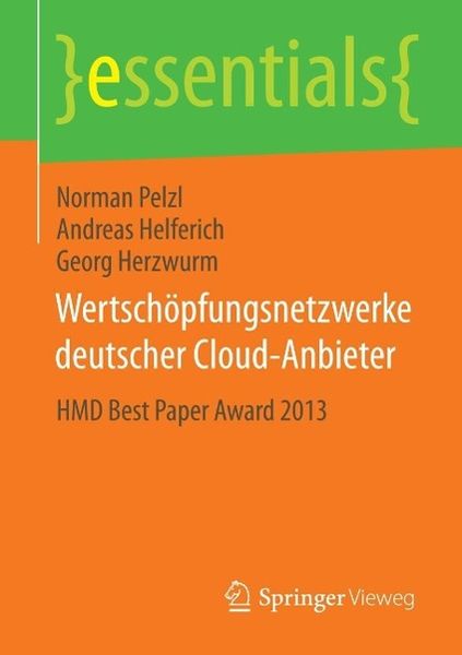 Produktbild: Wertsch&ouml;pfungsnetzwerke deutscher Cloud-Anbieter