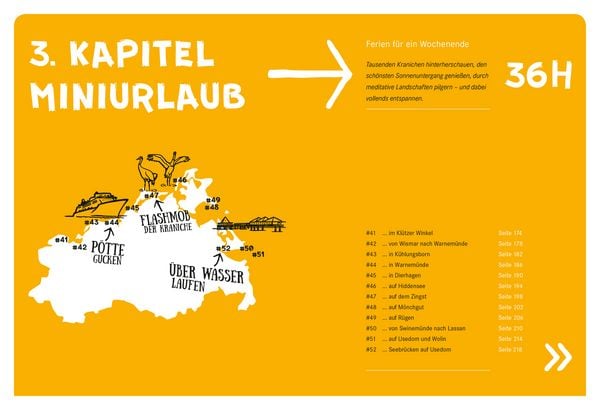 Produktbild: 52 kleine & gro&szlig;e Eskapaden in Mecklenburg-Vorpommern an der Ostsee