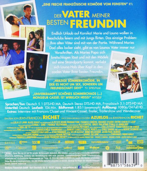 Produktbild: Der Vater meiner besten Freundin