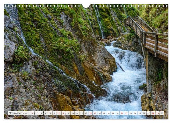 Produktbild: Unterwegs im Bergsteigerdorf Ramsau (Wandkalender 2026 DIN A3 quer), CALVENDO Monatskalender