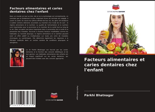 Produktbild: Facteurs alimentaires et caries dentaires chez l'enfant