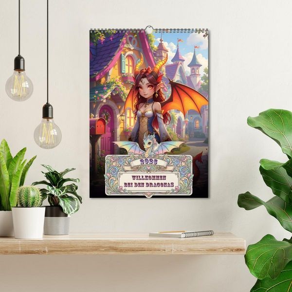 Produktbild: Willkommen bei den Dragonas (Wandkalender 2026 DIN A3 hoch), CALVENDO Monatskalender