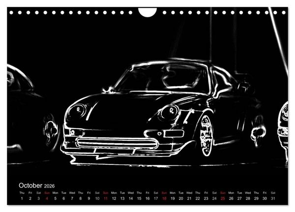 Produktbild: 911 Lines (Wall Calendar 2026 DIN A4 landscape), CALVENDO 12 Month Wall Calendar