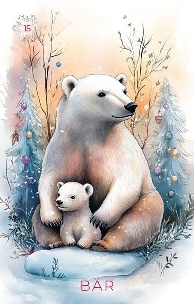 Produktbild: Frosted Dreams Lenormand - 38 farbige Lenormand-Karten und ein 68-seitiges Booklet in Faltschachtel
