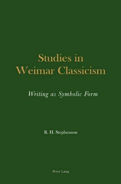 Produktbild: Studies in Weimar Classicism