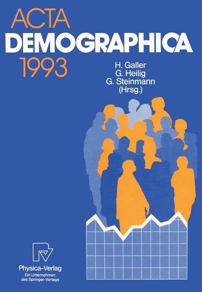 Produktbild: Acta Demographica 1993