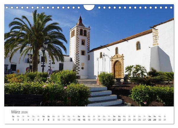 Produktbild: Fuerteventura - die W&uuml;steninsel der Kanaren (Wandkalender 2026 DIN A4 quer), CALVENDO Monatskalender
