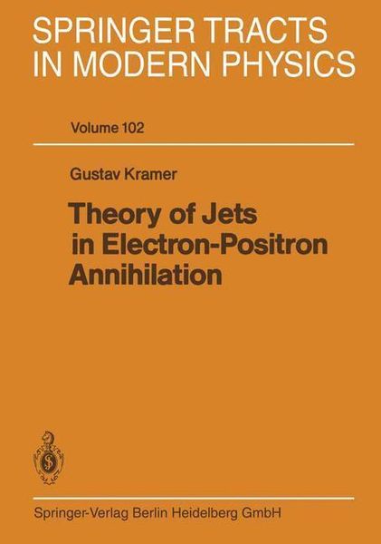Produktbild: Theory of Jets in Electron-Positron Annihilation