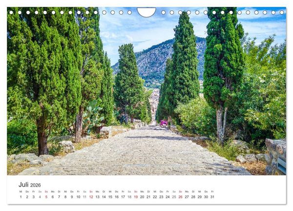 Produktbild: Mallorca, Mallorca (Wandkalender 2026 DIN A4 quer), CALVENDO Monatskalender
