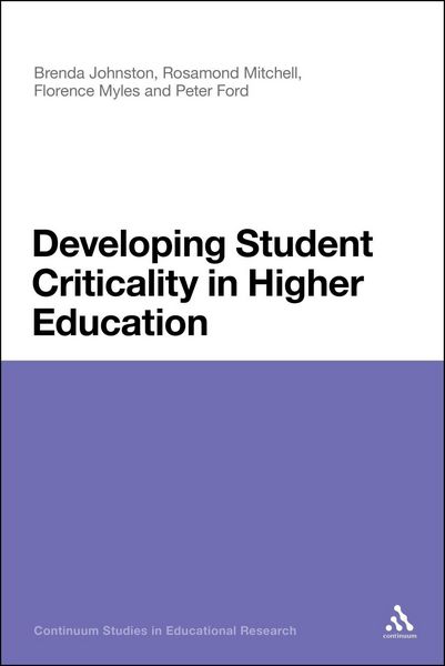 Produktbild: Developing Student Criticality in Higher Education