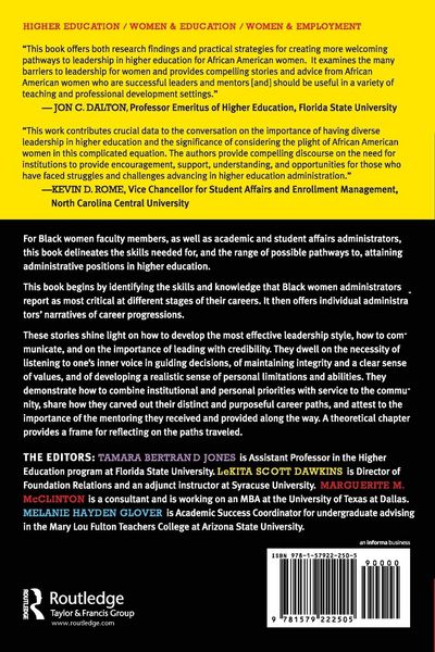 Produktbild: Pathways to Higher Education Administration for African American Women